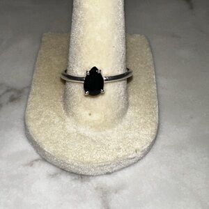 Natural Onyx Sterling Silver Ring